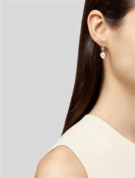 dior shiny d earrings|Shiny.